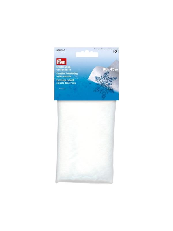 Flizelina rozpuszczalna w wodzie PRYM - 90x45cm - 968195