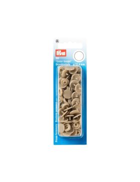 Napy plastikowe PRYM - 12,4 mm - szampańskie - 393142 - 30szt./opak.