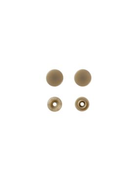 Napy plastikowe PRYM - 12,4 mm - szampańskie - 393142 - 30szt./opak.