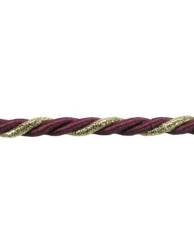 Sznur ozdobny metalizowany - 7 mm - FI-7/2PF - 20mb/opak