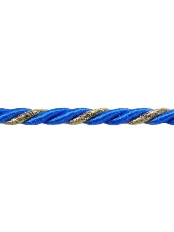 Sznur ozdobny metalizowany - 7 mm - FI-7/2PF - 20mb/opak