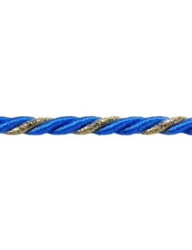 Sznur ozdobny metalizowany - 7 mm - FI-7/2PF - 20mb/opak
