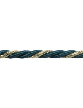 Sznur ozdobny metalizowany - 7 mm - FI-7/2PF - 20mb/opak