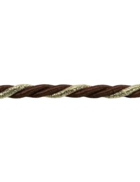 Sznur ozdobny metalizowany - 7 mm - FI-7/2PF - 20mb/opak