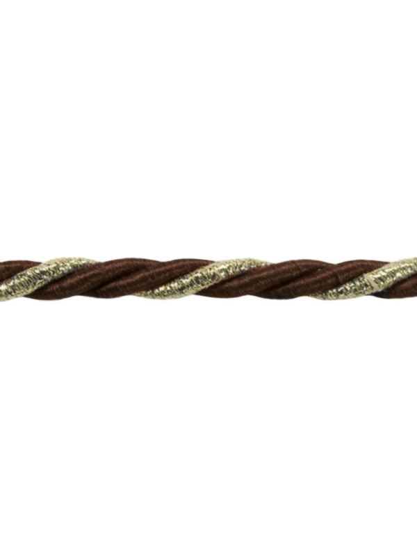 Sznur ozdobny metalizowany - 7 mm - FI-7/2PF - 20mb/opak