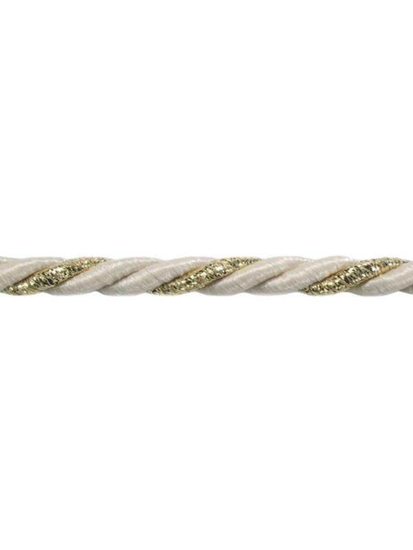 Sznur ozdobny metalizowany - 7 mm - FI-7/2PF - 20mb/opak