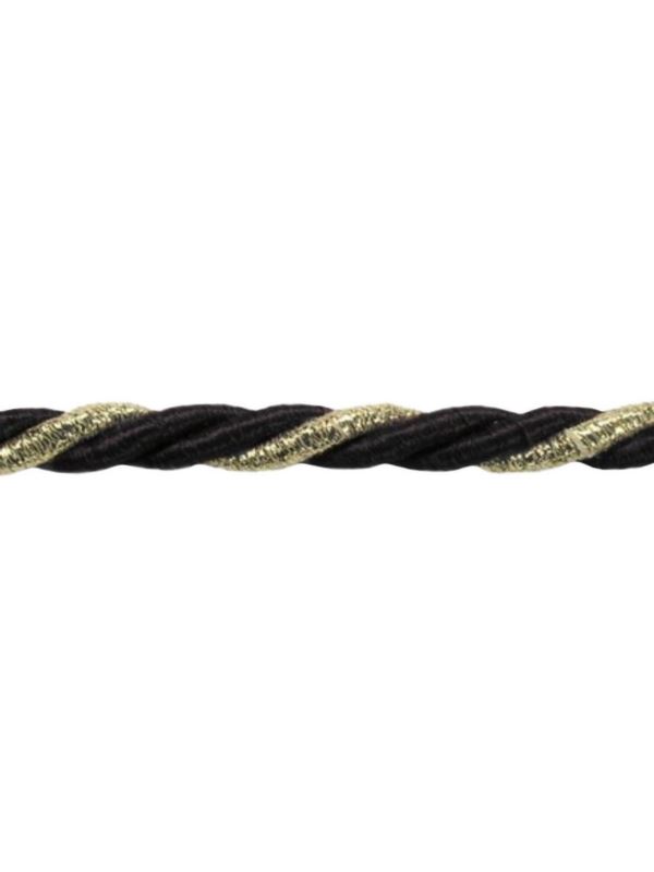 Sznur ozdobny metalizowany - 7 mm - FI-7/2PF - 20mb/opak