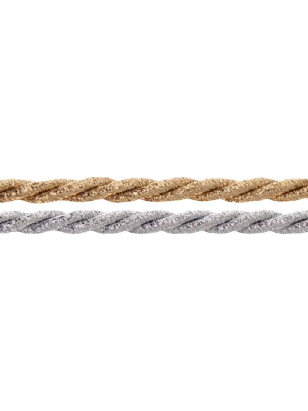Sznur ozdobny metalizowany - 8 mm - ST-8 - 20mb/opak.