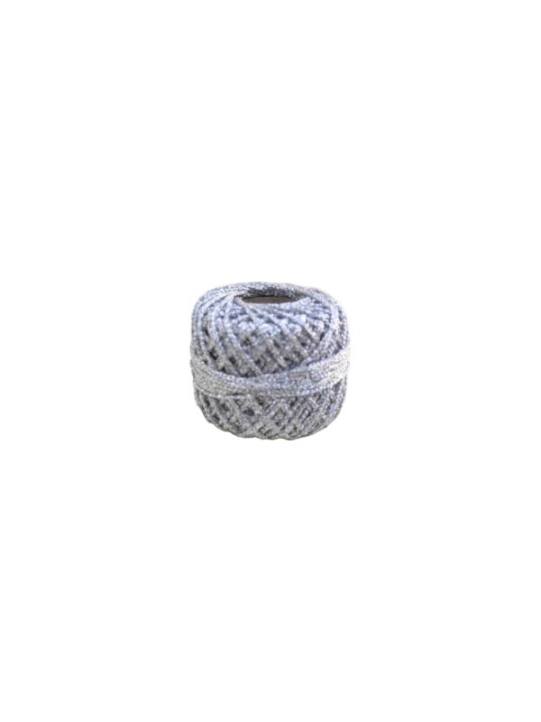 Sznurek ozdobny metalizowany pleciony - 2 mm - PR-2,5*6 - 50mb x 10szt./opak.