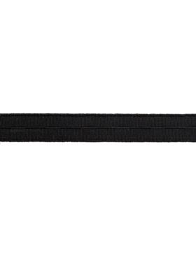 Guma elastyczna z dziurkami PRYM - 18 mm - czarna - 956053 - 10mb/opak.