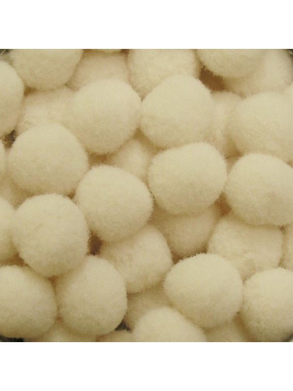 Pompon ozdobny - 20 mm - P-1 - 100szt./opak.