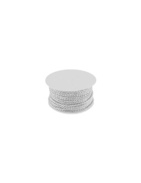 Sznurek ozdobny metalizowany - 3 mm - WS-3/F - 10mb/opak.