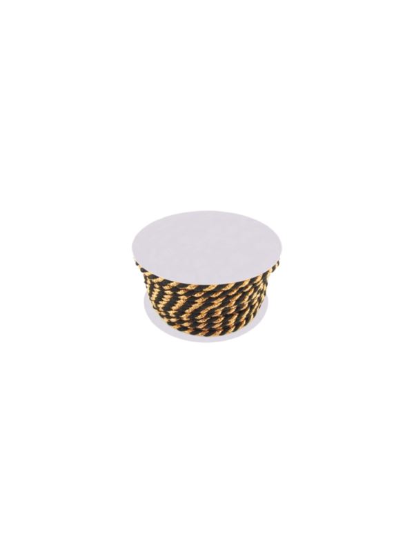 Sznurek ozdobny metalizowany - 3 mm - WS-3/PF - 10mb/opak.