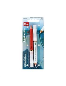 Pisaki kredowe z szczoteczką PRYM - 611627 - 2szt./opak.