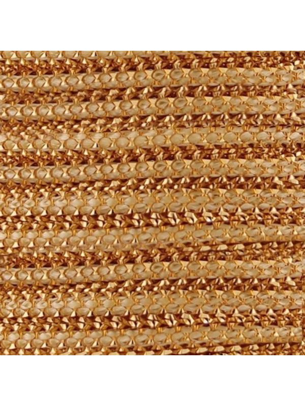 Sznurek ozdobny metalizowany - 3 mm - PERLA-3 - 25mb/opak.