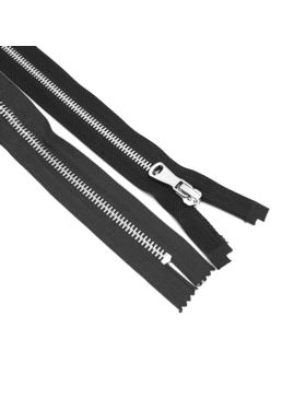 Zamek metalowy nierozdzielczy nikiel (ozdobny) VT20-NR - 16 cm