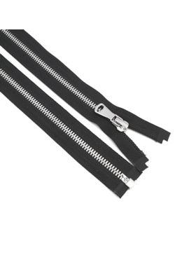 Zamek metalowy rozdzielczy nikiel (ozdobny) VT20-R - 70 cm
