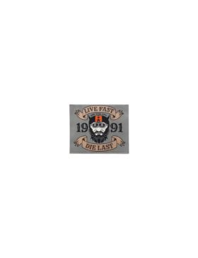 Aplikacje termoprzylepne tkane LECCO - Moto Logo - 03037 - 32szt./opak.