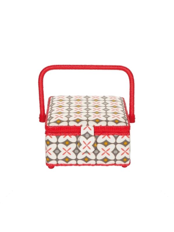 Niciarka PRYM - Retro Red - 19,5x19,5x11 cm - 612013