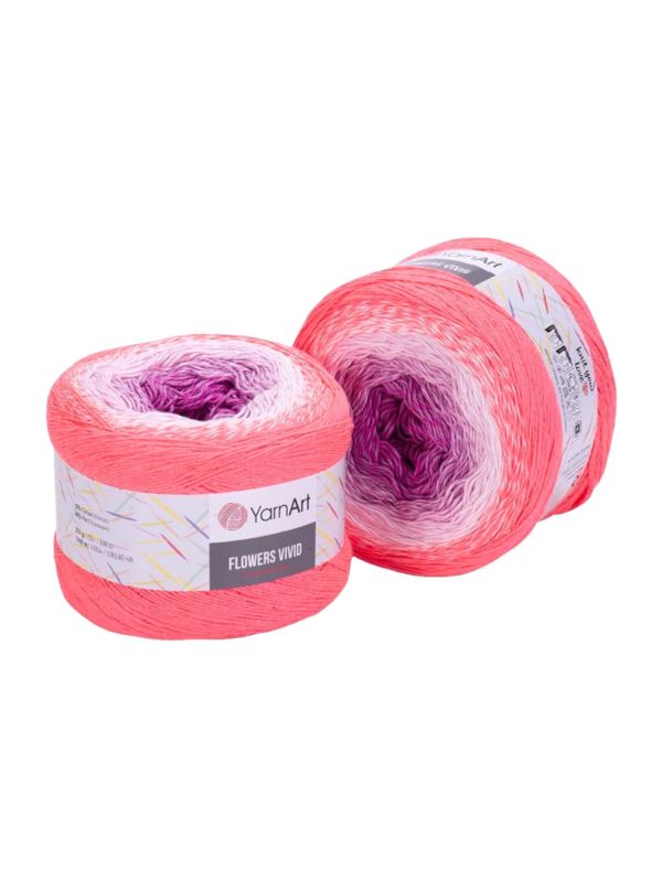Włóczka - Yarn Art. - Flowers Vivid - 0,5kg/opak.