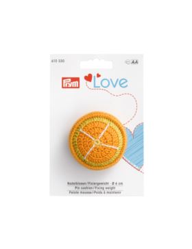 Poduszka na szpilki PRYM - Love - pomarańcza - 610330
