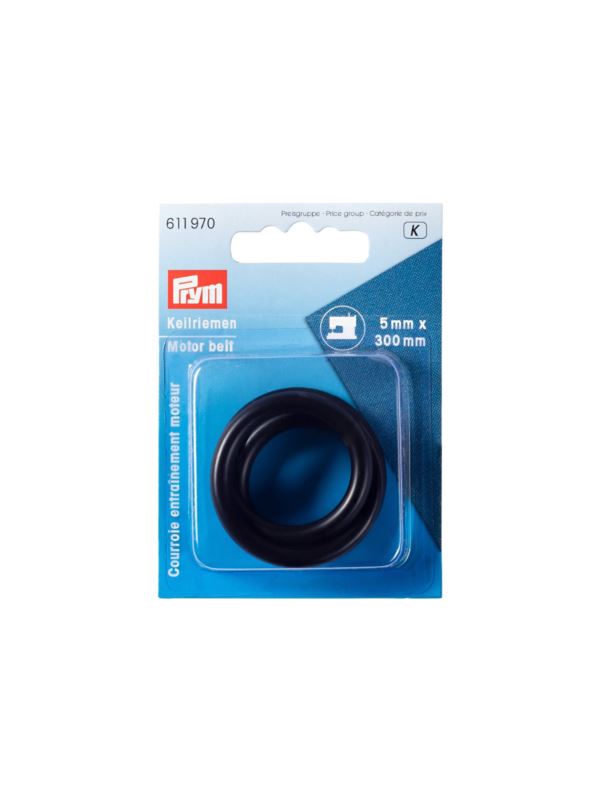 Pasek napędowy do maszyny do szycia PRYM - 5x300 mm - 611970