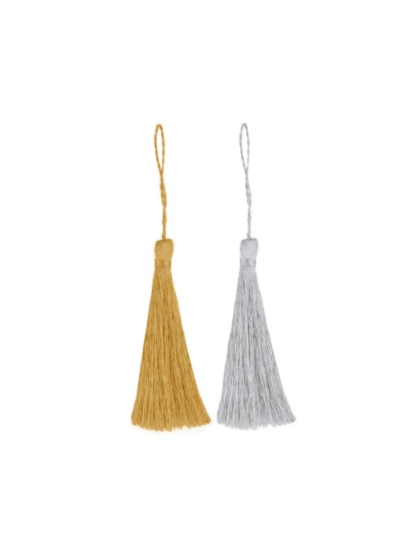 Chwościki metalizowane - 70 mm - KYL-01 - 10szt./opak.