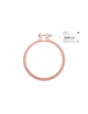 Tamborek plastikowy RICO DESIGN - 101 mm - różowy - 95330.00.00
