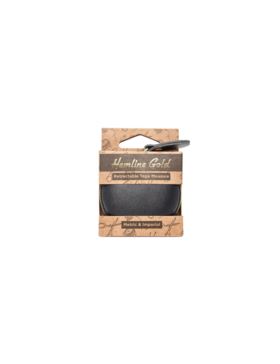 Centymetr krawiecki automatycznie zwijany - Hemline Gold - 0,6/150 cm - 253.HG