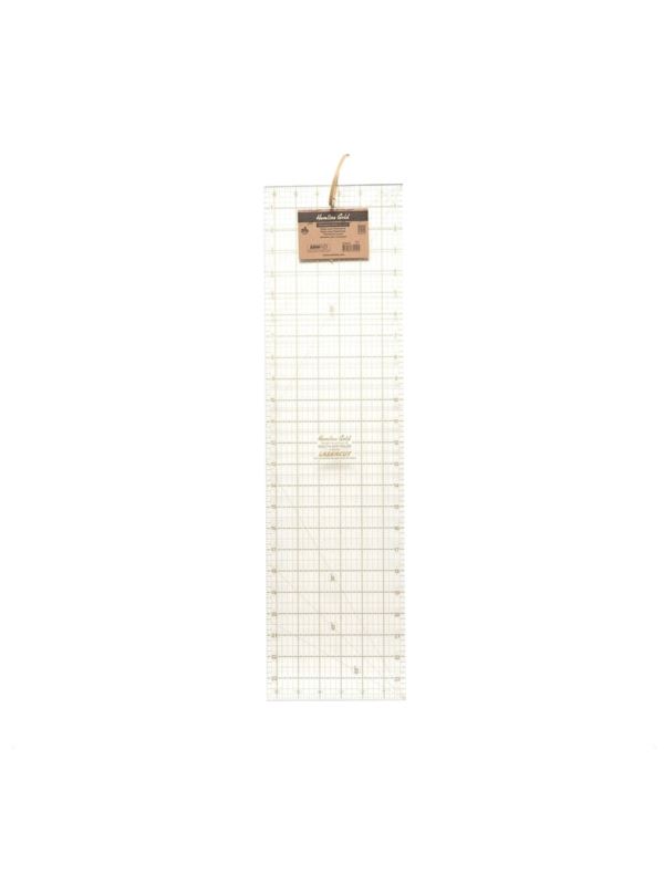 Linijka do patchworków - Hemline Gold - 4188.HG