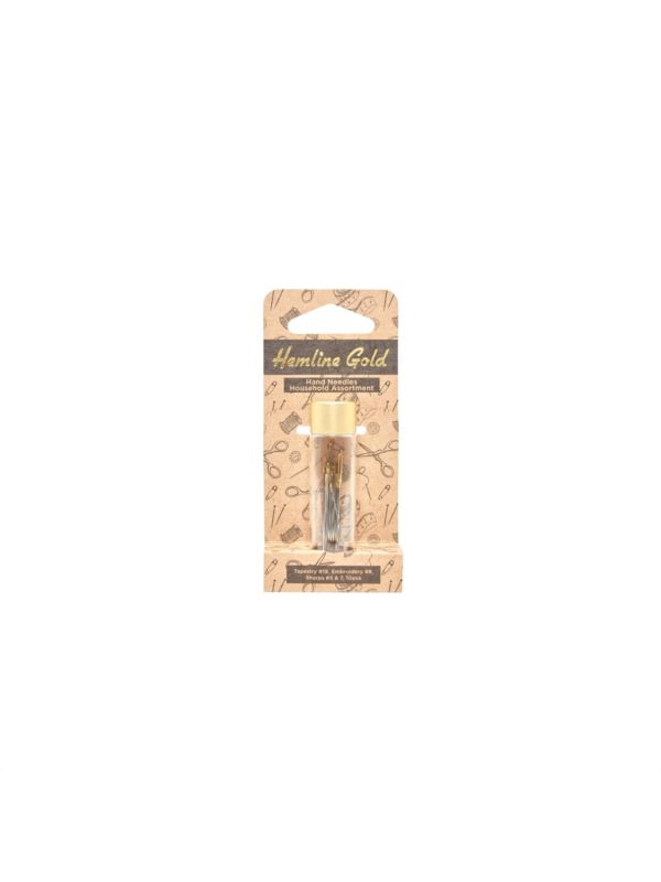 Zestaw igieł do szycia ręcznego - Hemline Gold - 214G.HG - 10szt./opak.
