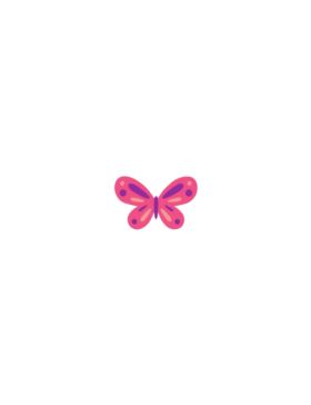 Aplikacje termoprzylepne drukowane LECCO - Butterflies - 06496 - 40szt./opak.