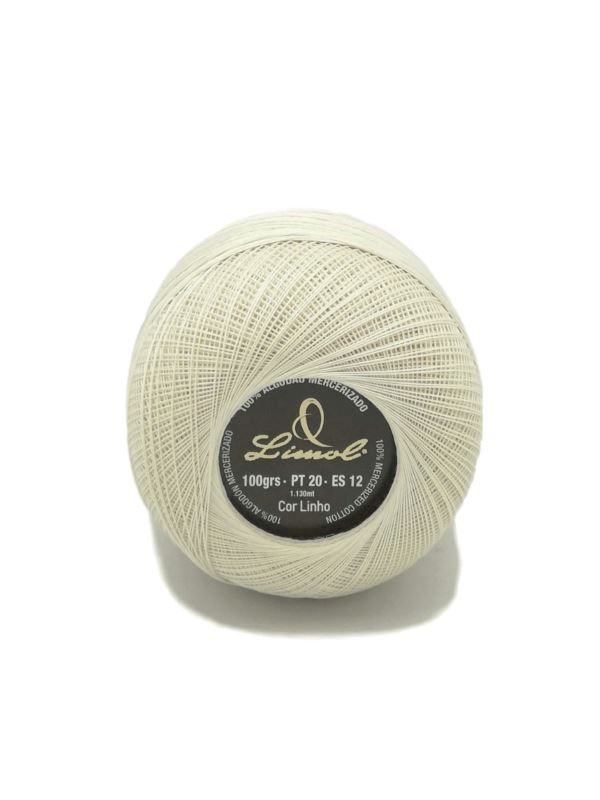 Kordonek LIMOL - Mercerizado - 100% bawełna - gr.20 - 1130mb x 0,4kg/opak.