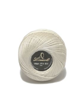 Kordonek LIMOL - Mercerizado - 100% bawełna - gr.6 - 323mb x 0,4kg/opak.