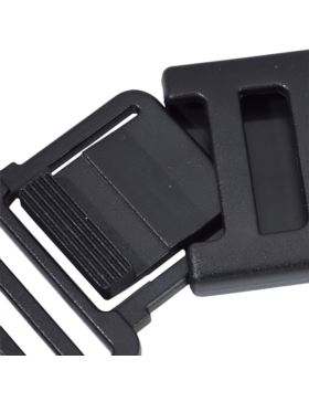 Klamra plastikowa płaska PRYM - 35 mm - czarna - 416360 - 2szt./opak.