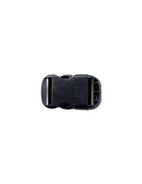 Klamra plastikowa do paska PRYM - 25 mm - czarna - 416352