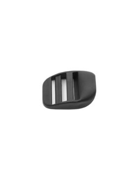 Regulatory zaciskowe plastikowe - 30 mm - czarne - 20szt./opak.