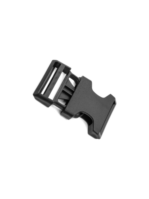 Klamerki zatrzaskowe plastikowe - 40 mm - czarne - wzór 3 - 20szt./opak.