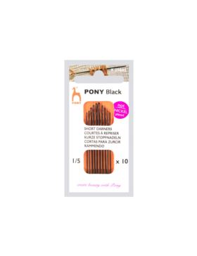Igły do ręcznego cerowania PONY - BLACK - rozm.1/5 - 09885 - 10szt./opak.