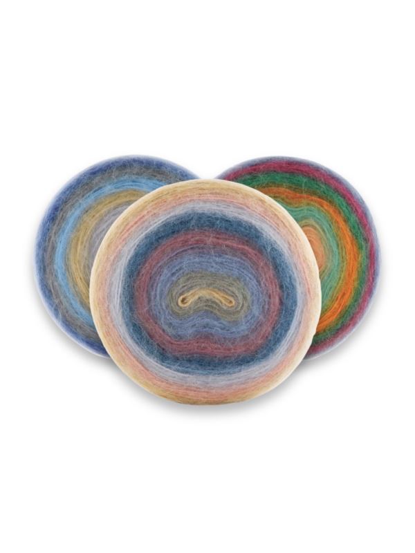 Włóczka/zestaw - Papatya - Cake Angora - 16 kol. x 1 motek (200g) - 3,2kg/opak.