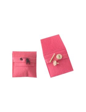 Zestaw metalowych drutów z wymiennymi żyłkami PONY - Colour Felt - 61051/01