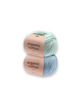 Włóczka/zestaw - Rico Design - Essentials Organic Cotton Aran - 15 kol. x 1 motek (50g) - 0,75kg/opak.