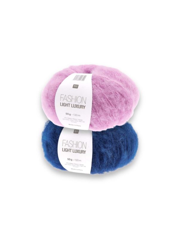 Włóczka/zestaw - Rico Design - Fashion Light Luxury - 9 kol. x 1 motek (50g) - 0,45kg/opak.