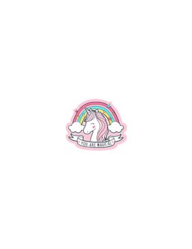 Aplikacje termoprzylepne drukowane LECCO - Unicorn - 06498 - 40szt./opak.
