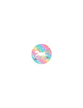 Aplikacje termoprzylepne drukowane LECCO - Unicorn - 06498 - 40szt./opak.