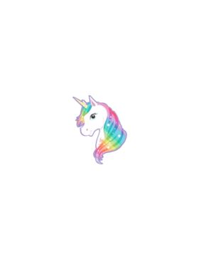 Aplikacje termoprzylepne drukowane LECCO - Unicorn - 06498 - 40szt./opak.