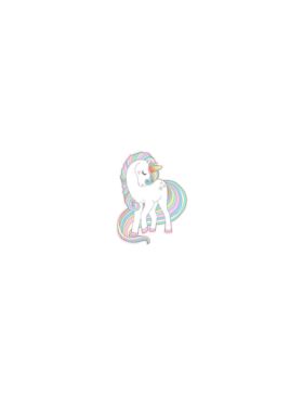 Aplikacje termoprzylepne drukowane LECCO - Unicorn - 06498 - 40szt./opak.