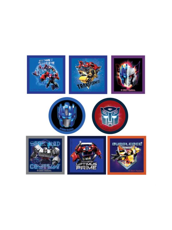 Aplikacje termoprzylepne drukowane - Transformers - 6899 - 24szt./opak.
