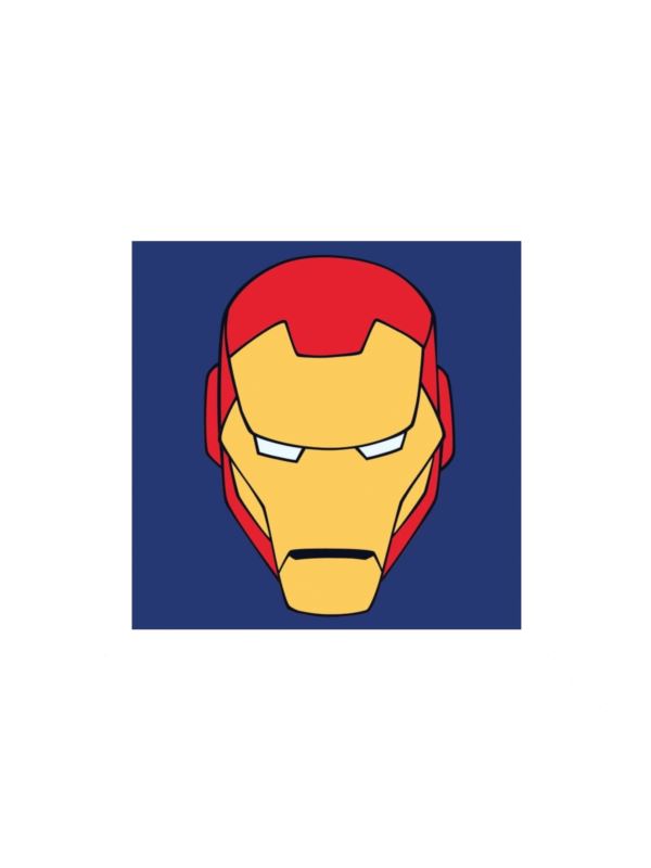 Zestaw kanwy z muliną - 12x12 cm - Avengers - 656