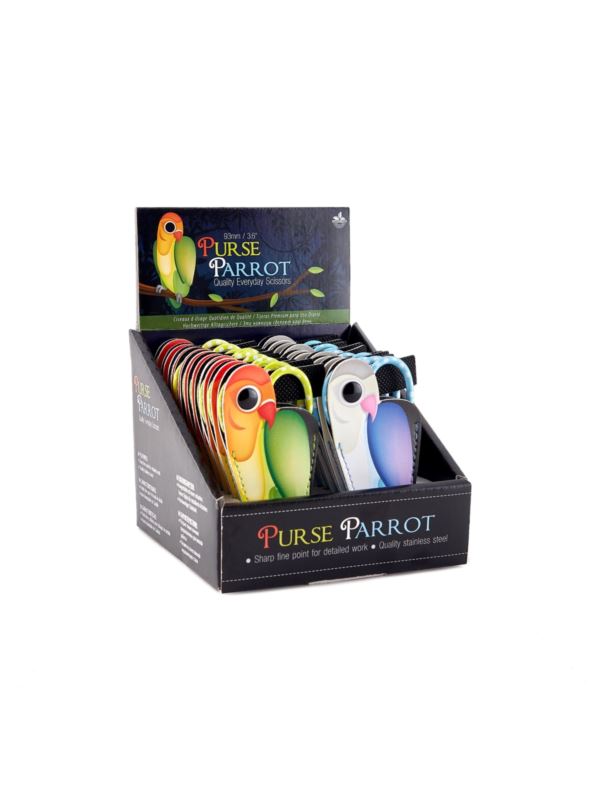 Nożyczki krawieckie w etui - papuga - 93 mm - B4849 - 20szt./opak.